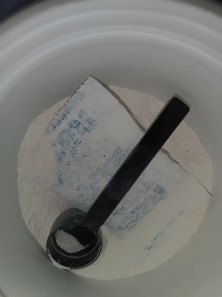 Pré-Treino Diabo Verde FTW dentro do pote