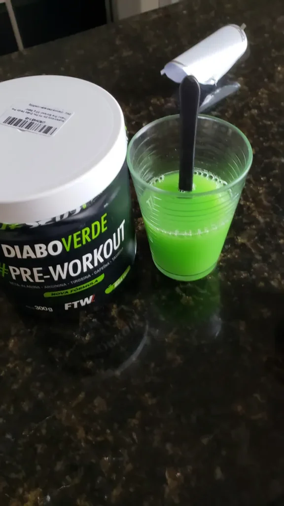 Pré-Treino Diabo Verde FTW