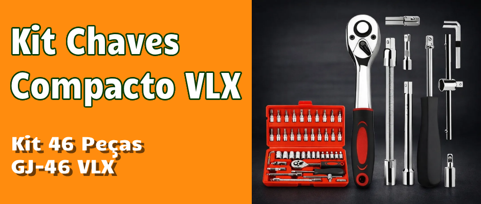 ogo de Ferramentas 46 Peças VLX é Bom? Review Completo