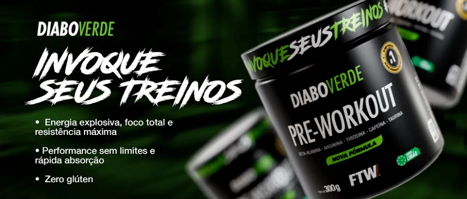Pré-Treino Diabo Verde é Bom? Review e Efeitos Reais